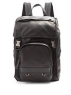 Prada Top-flap Leather Backpack