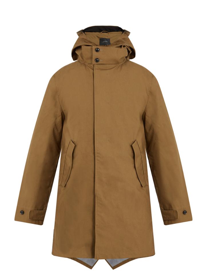 Saturdays Nyc Nathan Hooded Cotton-gabardine Parka