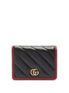 Matchesfashion.com Gucci - Gg Marmont Matelass Leather Wallet - Womens - Black