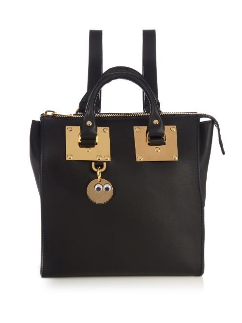 Sophie Hulme Holmes Small Leather Backpack