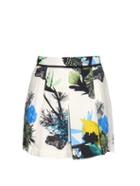 Proenza Schouler Ikebana Floral-print Shorts