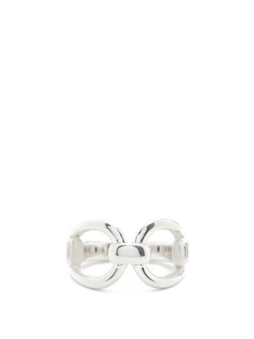 Matchesfashion.com Sophie Buhai - Horsebit Sterling-silver Ring - Womens - Silver