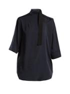 Toga Cut-out Neck-tie Blouse