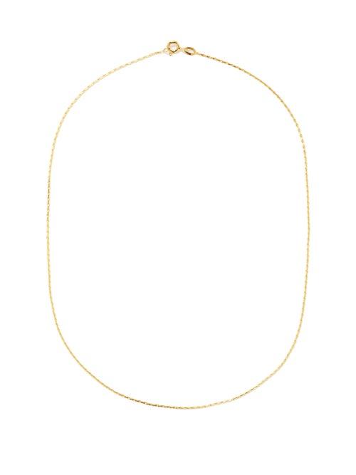 Otiumberg - 14kt Recycled Gold-vermeil Barley-chain Necklace - Womens - Yellow Gold