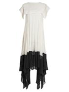 Chloé Butterfly-hem Crepe Dress