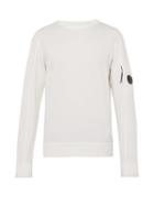 Matchesfashion.com C.p. Company - Cotton Jersey Sweatshirt - Mens - White