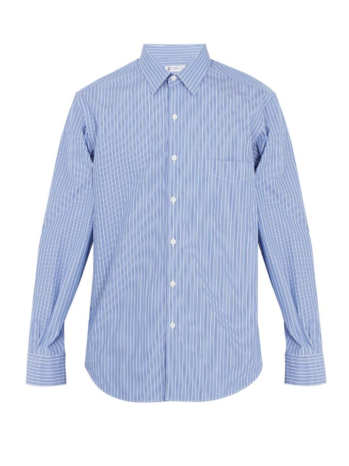 Cobra S.c. Legacy Striped Cotton Shirt