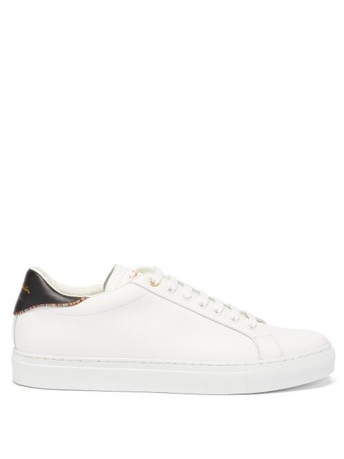 Matchesfashion.com Paul Smith - Beck Leather Trainers - Mens - White Multi