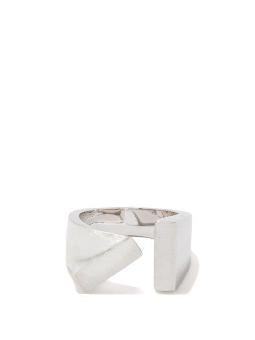 Tom Wood - Tilt Sterling-silver Ring - Mens - Silver