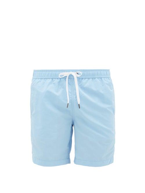 Matchesfashion.com Onia - Charles 7 Swim Shorts - Mens - Light Blue
