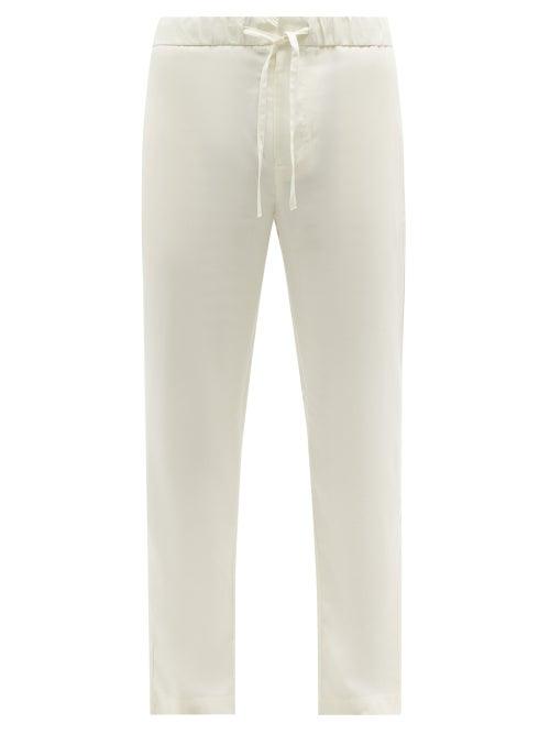 Frescobol Carioca - Oscar Tencel Chino Trousers - Mens - White