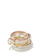 Spinelli Kilcollin - Hyacinth 18kt Gold And Sterling-silver Ring - Womens - Silver Multi