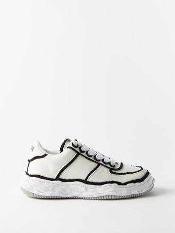 Mihara Yasuhiro - Wayne Original Sole Canvas Trainers - Mens - White