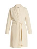 Matchesfashion.com The Row - Naido Long Line Belted Cashmere Cardigan - Womens - Ivory