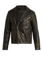 Acne Studios Axl Suede-panel Leather Jacket