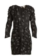 Rebecca Taylor V-neck Ruffle Silk Dress