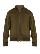Jil Sander Wool And Cashmere-blend Bomber Jacket