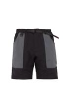 Matchesfashion.com Gramicci - Colour Block Technical Climbing Shorts - Mens - Black Multi