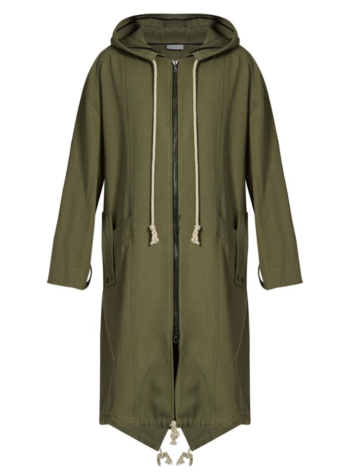 Raey Panelled Twill Parka