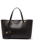 Matchesfashion.com See By Chlo - Marty Large Grained Leather Tote Bag - Womens - Black