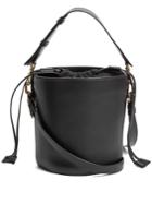 J.w.anderson Bucket Leather And Canvas Tote