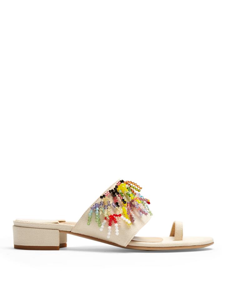 Rosie Assoulin Swarovski-embellished Sandals