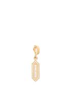 Matchesfashion.com Azlee - Diamond & 18kt Gold Charm - Womens - Gold