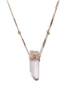 Ladies Fine Jewellery Jacquie Aiche - Diamond, Kunzite & 14kt Gold Necklace - Womens - Light Pink
