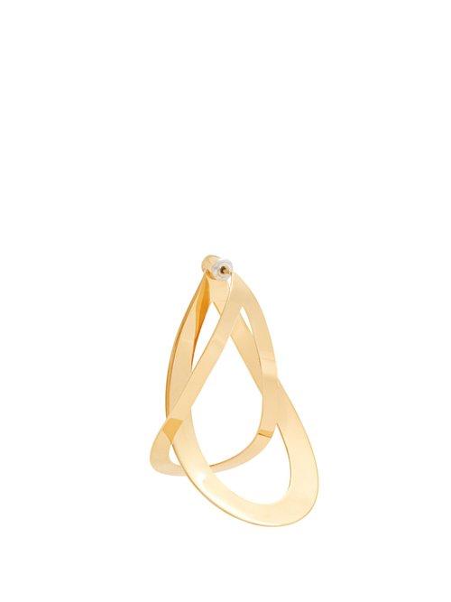 Matchesfashion.com Charlotte Chesnais - Endless Gold Plated Single Earring - Womens - Gold