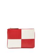 Matchesfashion.com Connolly - Circuit Check Leather Pouch - Mens - Red White