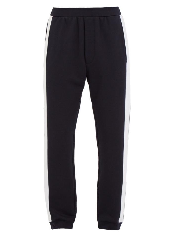 Prada Side-stripe Cotton Track Pants