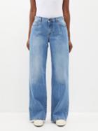 The Row - Eglitta Wide-leg Jeans - Womens - Mid Denim