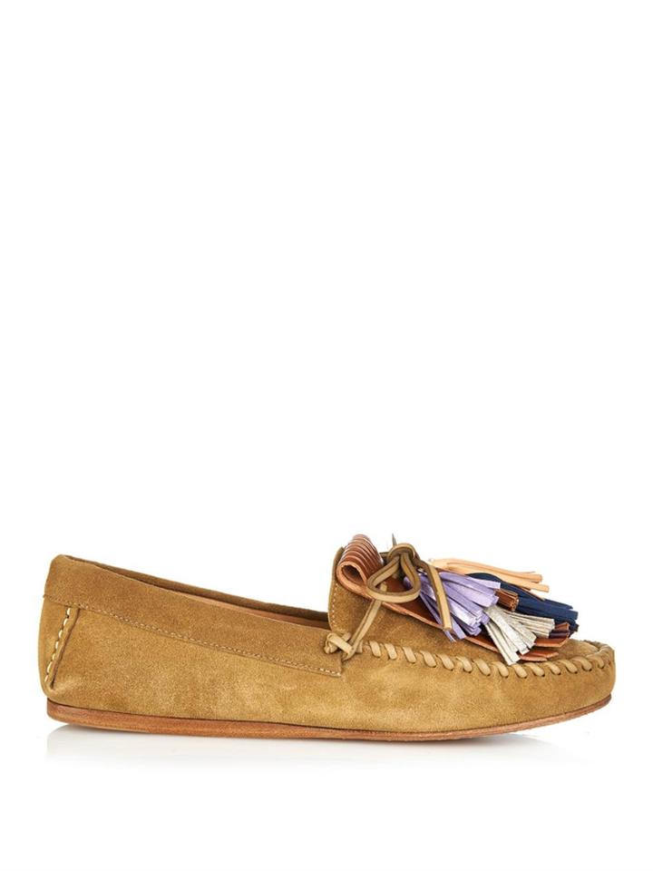 Isabel Marant Toile Maple Tassel Suede Flats