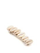 Matchesfashion.com Timeless Pearly - Shell Embellished Hair Clip - Womens - Pearl