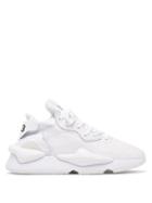 Matchesfashion.com Y-3 - Kaiwa Low Top Leather Trainers - Mens - White