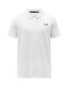 Matchesfashion.com Castore - Logo-print Mesh-jersey Polo Shirt - Mens - White