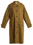 Chimala Patch-pocket Cotton-canvas Parka