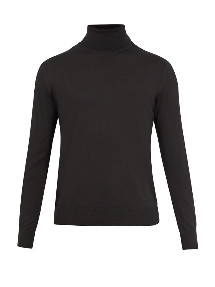 Prada Roll-neck Wool Sweater