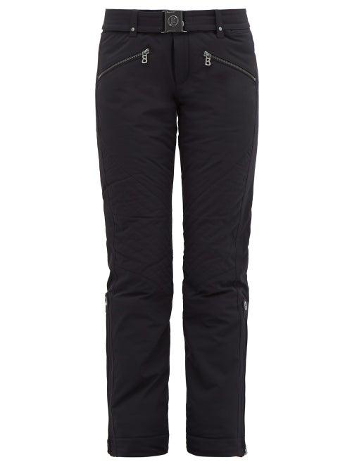 Matchesfashion.com Bogner - Franzi Belted Ski Trousers - Womens - Black
