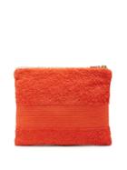Matchesfashion.com Kilometre Paris - Zipped Cotton-terry Pouch - Womens - Orange