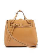 Matchesfashion.com Loewe - Lazo Mini Leather Tote Bag - Womens - Beige