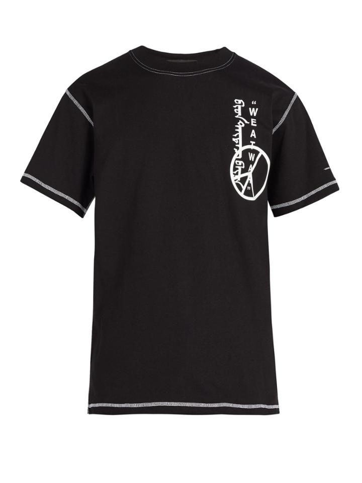 United Standard X Virgil Abloh War T-shirt