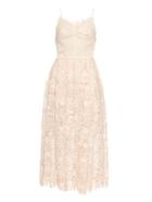 Maria Lucia Hohan Indonesia Floral-crochet Midi Dress