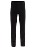 Matchesfashion.com Incotex - High Comfort Twill Slim-leg Chino Trousers - Mens - Black