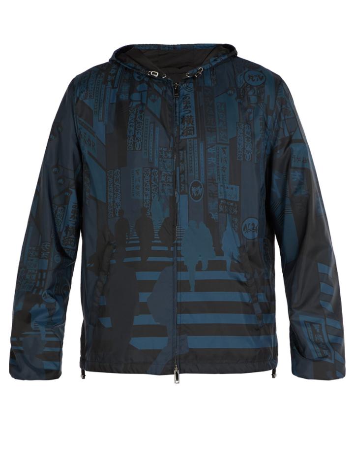 Valentino Tokyo-print Windbreaker