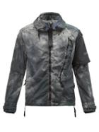 Matchesfashion.com Nemen - Does 3l Tie-dyed Technical-shell Jacket - Mens - Blue Multi