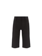 Officine Gnrale - Rosy Virgin Wool-twill Shorts - Womens - Black