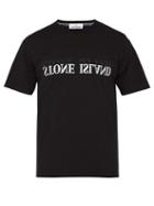 Matchesfashion.com Stone Island - Logo Print Cotton T Shirt - Mens - Black