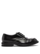 Matchesfashion.com Bottega Veneta - Leather Derby Shoes - Mens - Black