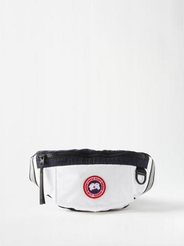 Canada Goose - Logo-patch Softshell Belt Bag - Mens - White